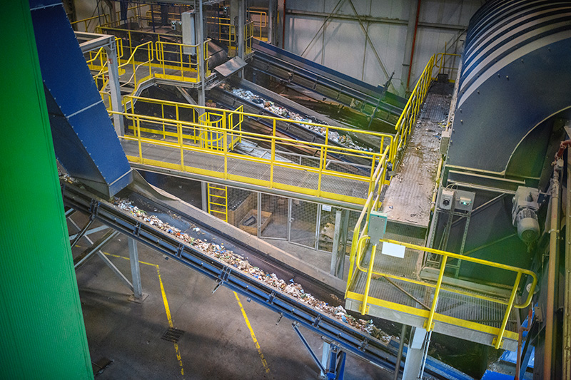 Conveyor With Recycling Materials - Shipp Belting